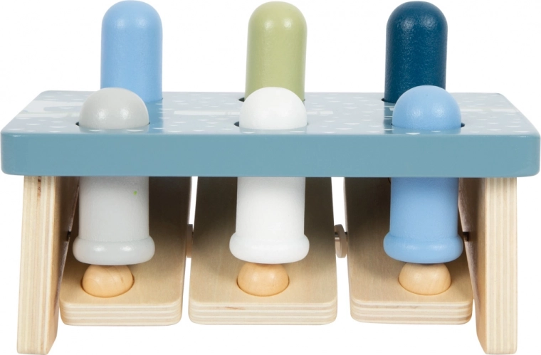 Smart mechanism of interconnected pegs