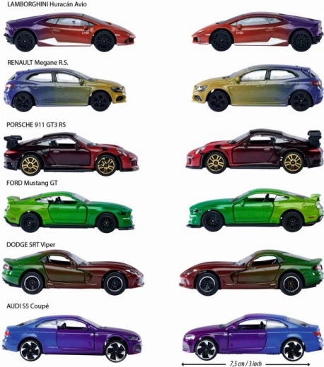 Šeši ikoniniai modeliai įvairiomis spalvomis