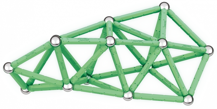 Stable 3D constructions thanks to quality magnets