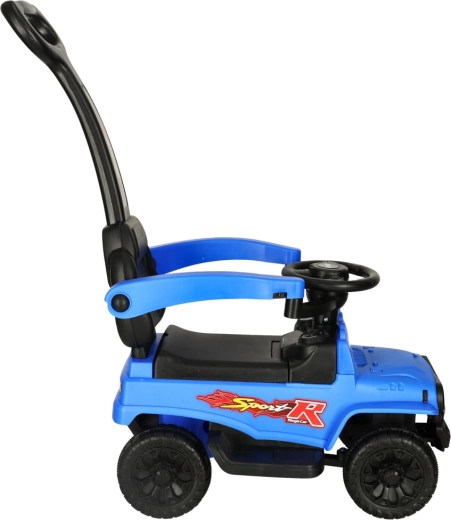 Saugus važiavimas su atrama ir tvorelėmis