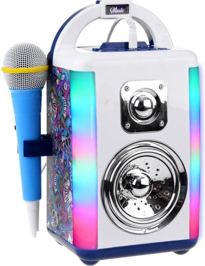 Spalvoti muzikiniai LED žibintai