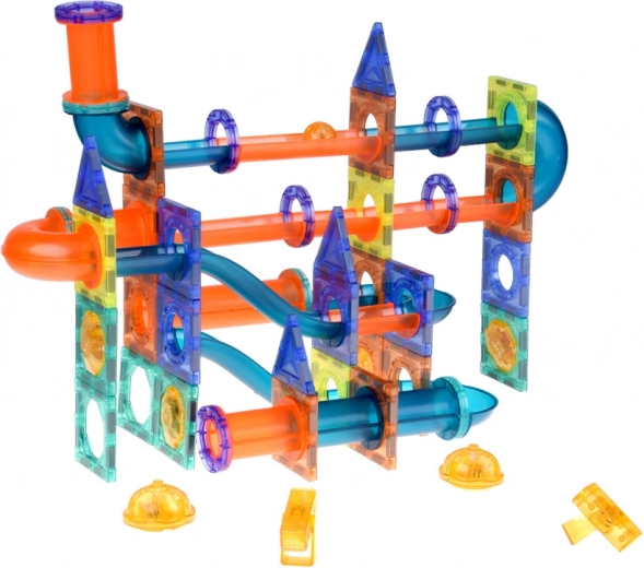 Transparent tubes and smooth marble flow