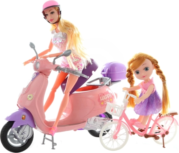 Dvi lėlės bendram žaidimui