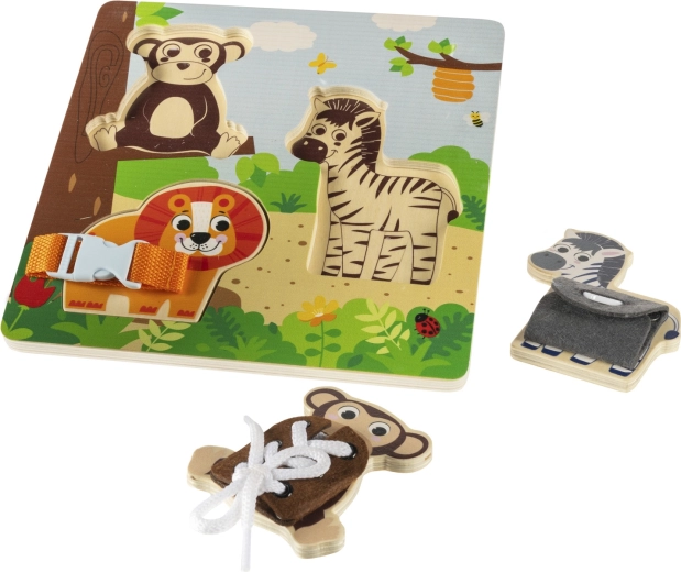 Mokymasis per žaidimą su safari motyvu