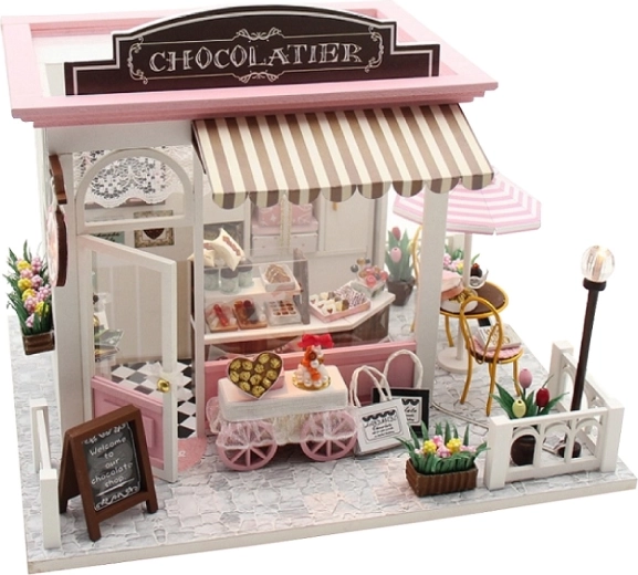 Kerintis šokoladinės dizainas