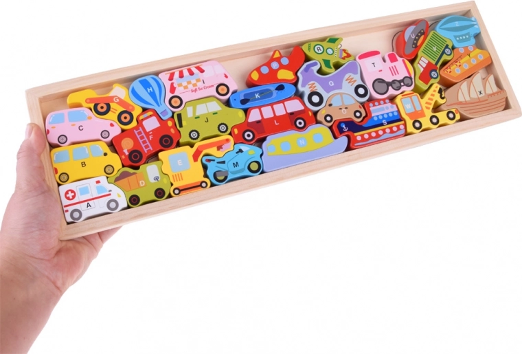 Patvarios medinės detalės kūrybiškam žaidimui