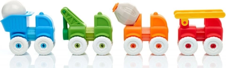 Lengvas pirmasis konstravimas su magnetais