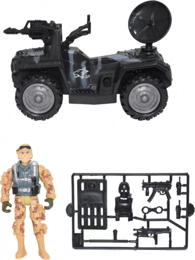 Realistic military vehicle