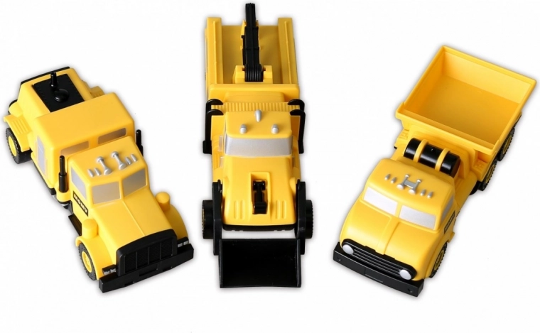 Statybinės mašinos, kurias vaikai mėgsta