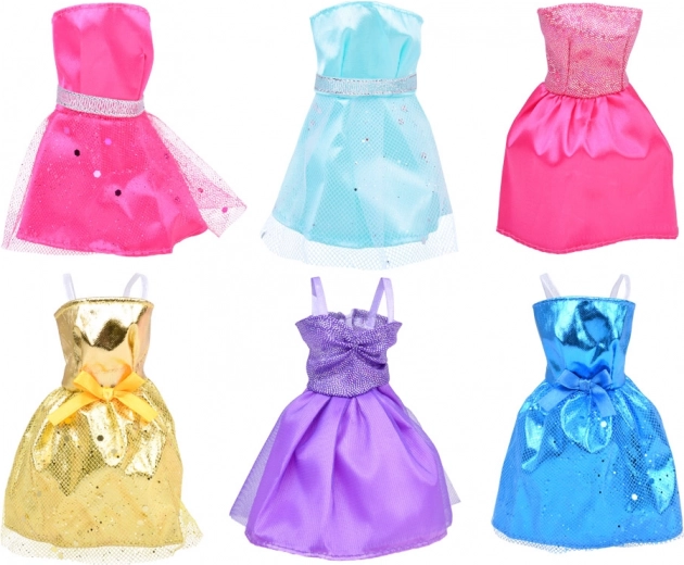 Ryškios suknelės lėlėms