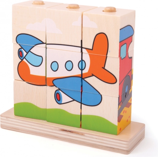 Educational fun with transport themes