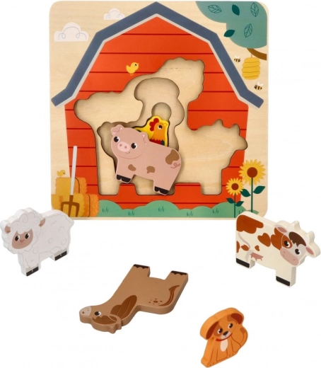 Žaismingas ūkio gyvūnų mokymasis