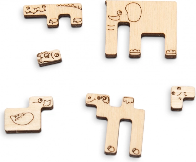 Detailed animal motifs