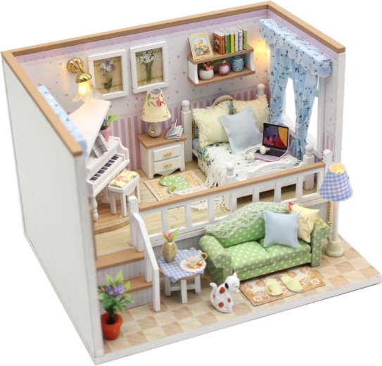 Realistiškas interjeras su gausiomis detalėmis