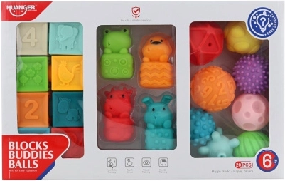 Complete set for sensory and motor stimulation