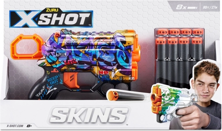 Fast reload and 8 darts included