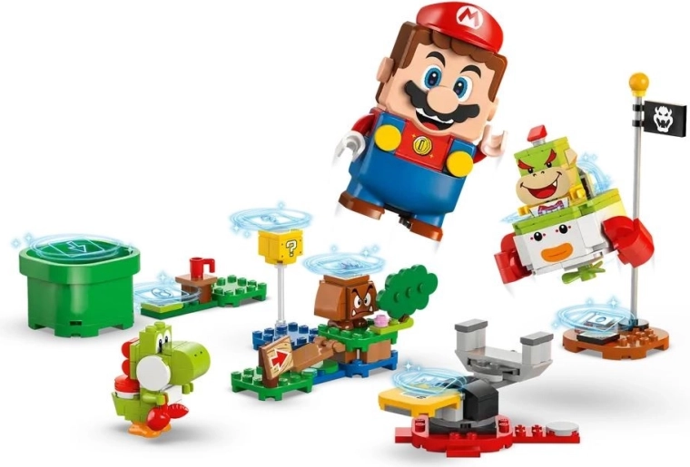 Suderinamas su kitais LEGO Super Mario rinkiniais
