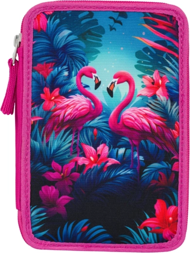 Stilingas dizainas su flamingais