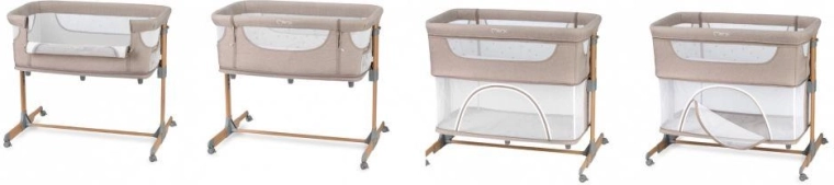 3v1: pristatoma, atskira ir kelioninė lovytė