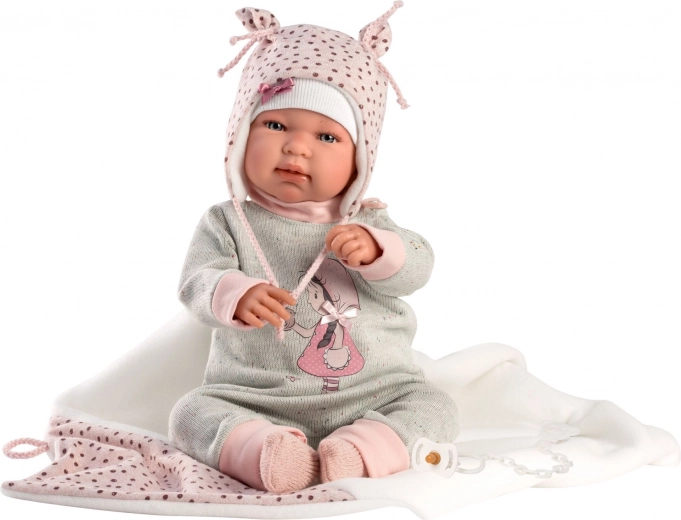 Minkštutė antklodėlė su kutu