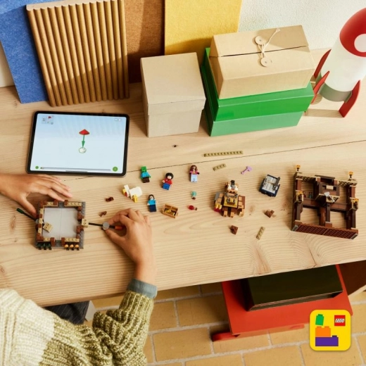 Statyba su LEGO Builder pagalba