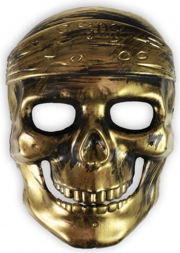Striking gold mask