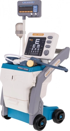 Realistinis EKG pultas su garsais ir rentgeno vaizdais