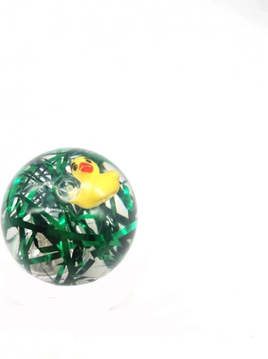 Plūduriuojantis ančiukas ir blizgučiai