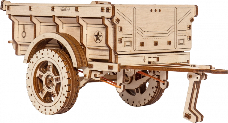 Realistic details and connection to 4x4 Jeep