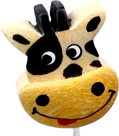 Unique design with cow head