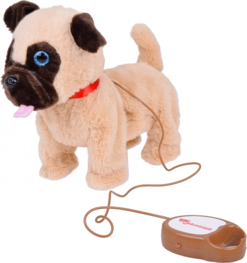 Vaikšto ir loja kaip tikras šuniukas