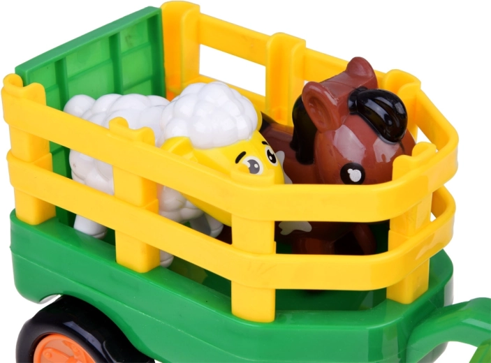 Atsidarančios priekabos gyvūnų pervežimui