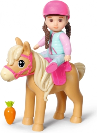 Riding adventure with doll Kim