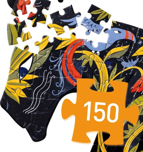150 dalių su tikro dydžio plakatu