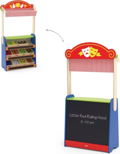 Two games in one: theater and shop