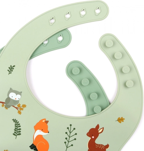 Playful woodland animals motif