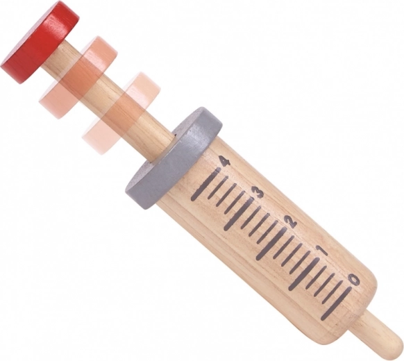 Injection syringe for realistic play