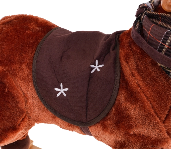 Soft plush and comfortable saddle