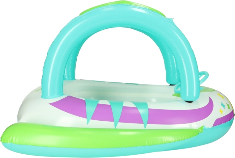 Šešėlis ir patogumas dėl integruoto stogelio