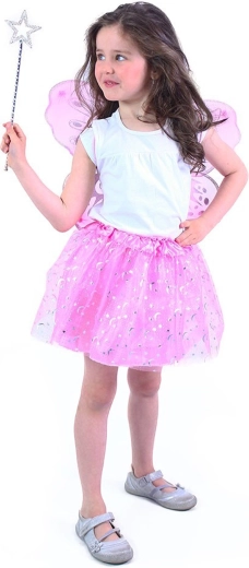 Elegantiškas rožinis tutu sijonas