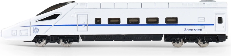 Realistinis modernaus greitojo traukinio dizainas