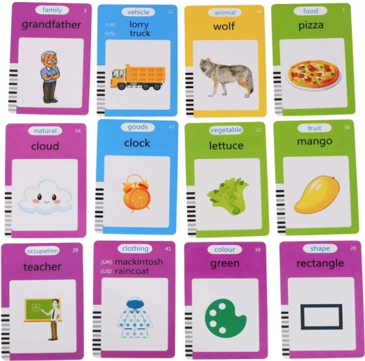 Gausus rinkinys: 112 dvikrypčių kortelių