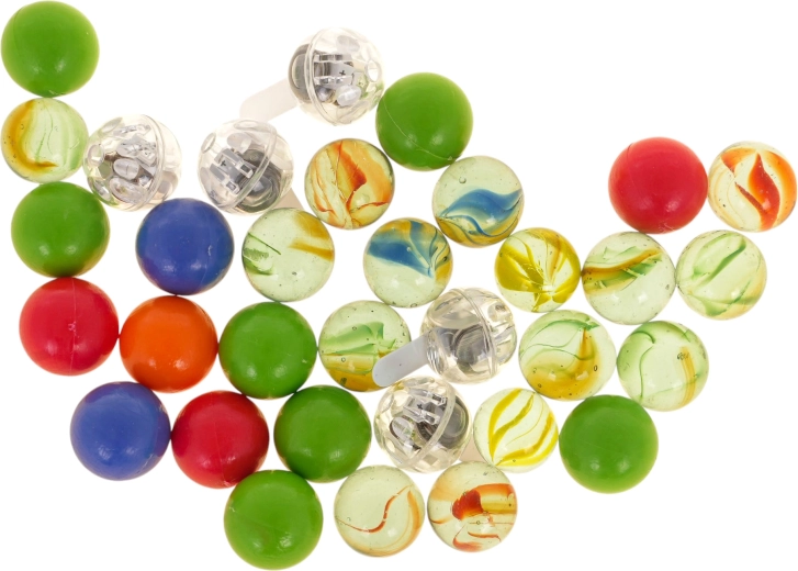 Šviečiantys kamuoliukai dar didesniam smagumui