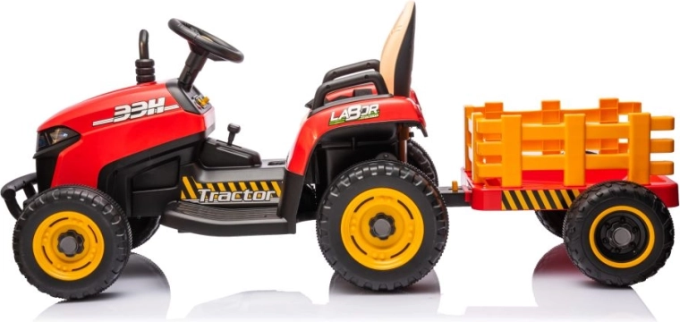 Sturdy construction and large wheels