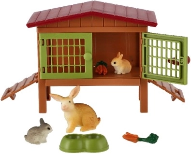 Interaktyvi plastikinė triušidė