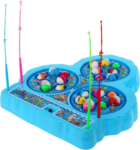 Three rotating ponds for extra fun