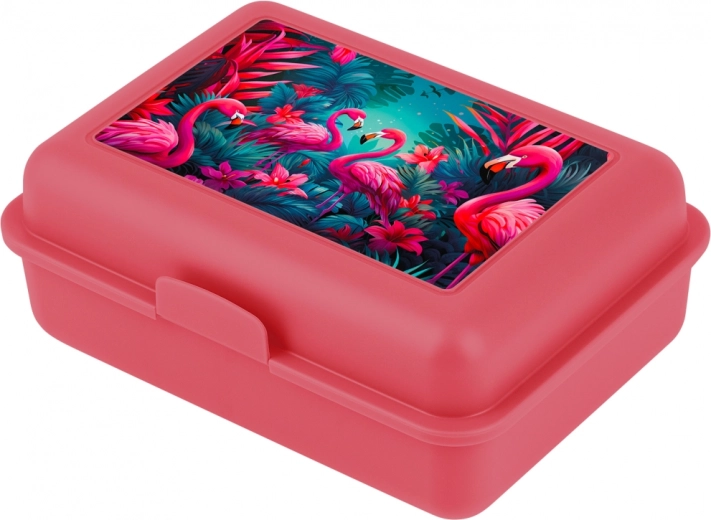 Stilingas dizainas su flamingais
