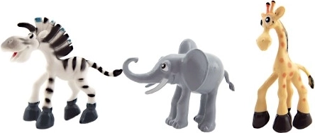 Realistiškos safari figūrėlės mokymuisi ir žaidimui