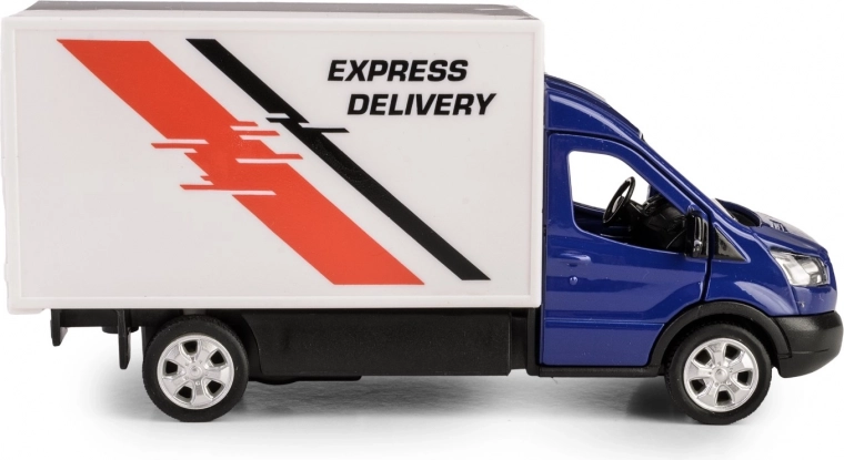 Realistiškos detalės ir Express Delivery spauda