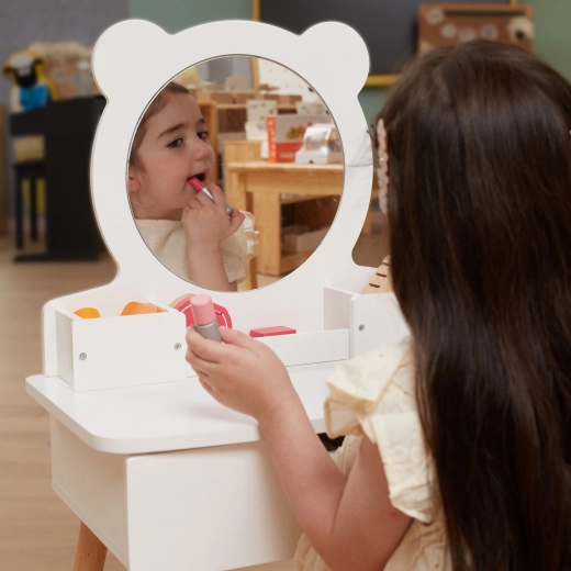 Žaidimų veidrodis meškiuko formos